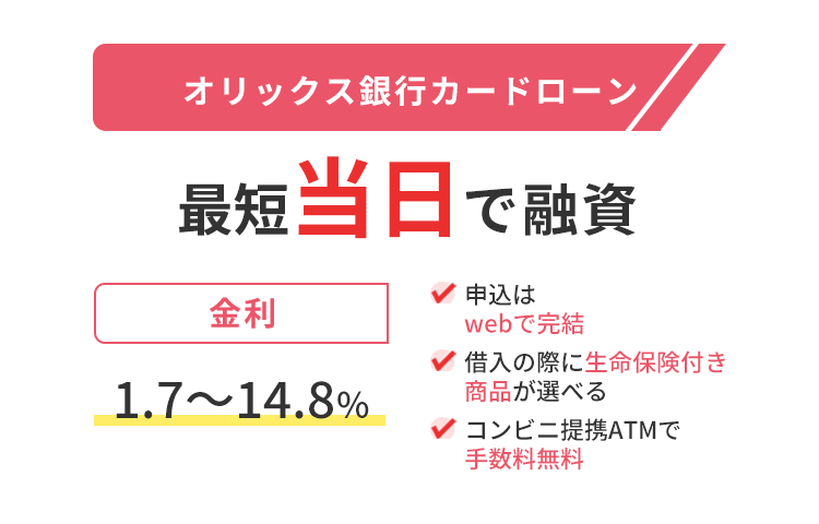 オリックス銀行カードローンの商標