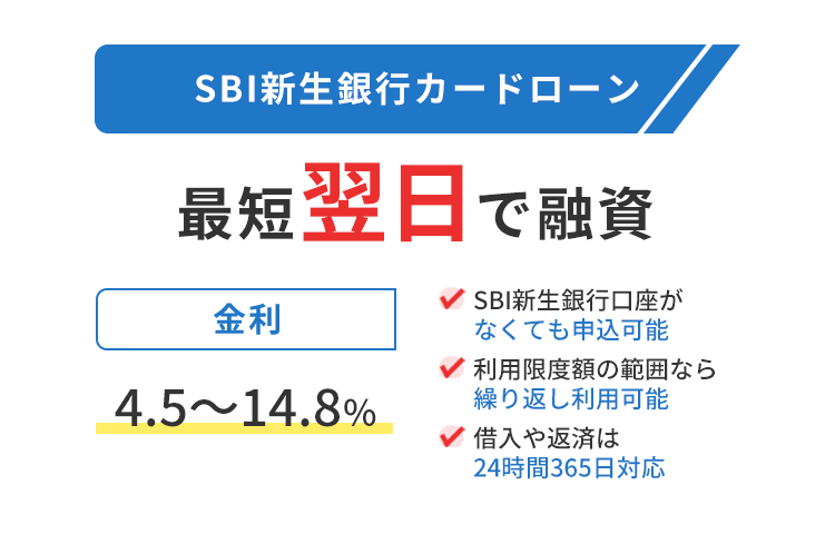 SBI新生銀行カードローンの商標